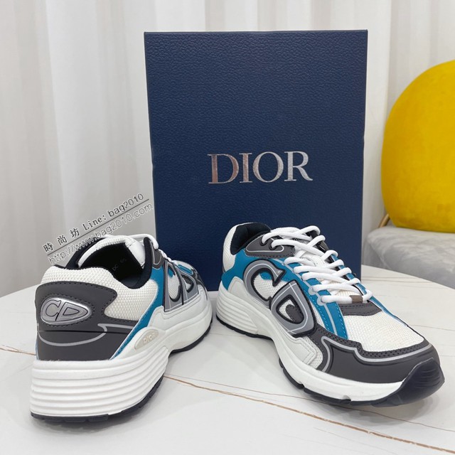 Dior復古波鞋 迪奧B30系列專櫃最新情侶款運動鞋跑鞋 dx2610